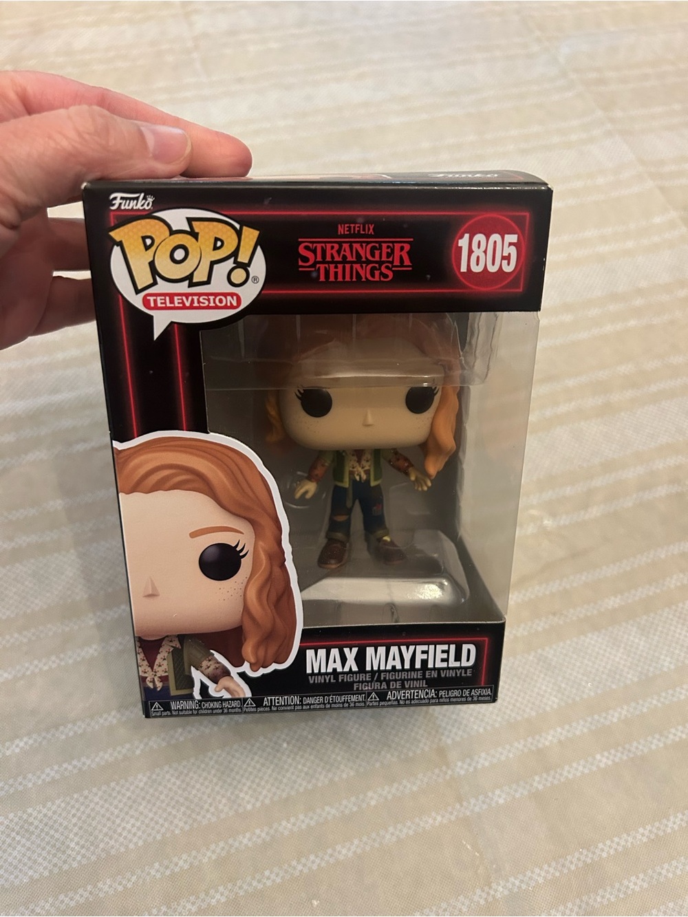 Funko Pop! Max Mayfield - Black and Red Box